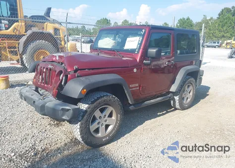 2010 Jeep Wrangler Sport z USA, uszkodzony, nr VIN 1J4AA2D17AL112952